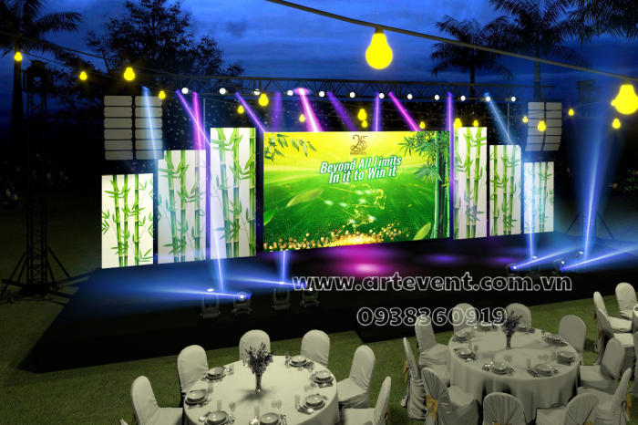 50+ Mẫu Thiết kế Sân Khấu 3D - 3D Stage Design