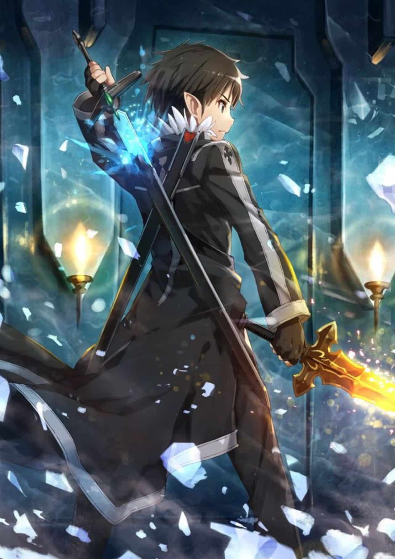 99+ hình ảnh nền anime Kirito ngầu, đẹp nhất